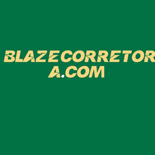 Logo da BLAZECORRETORA